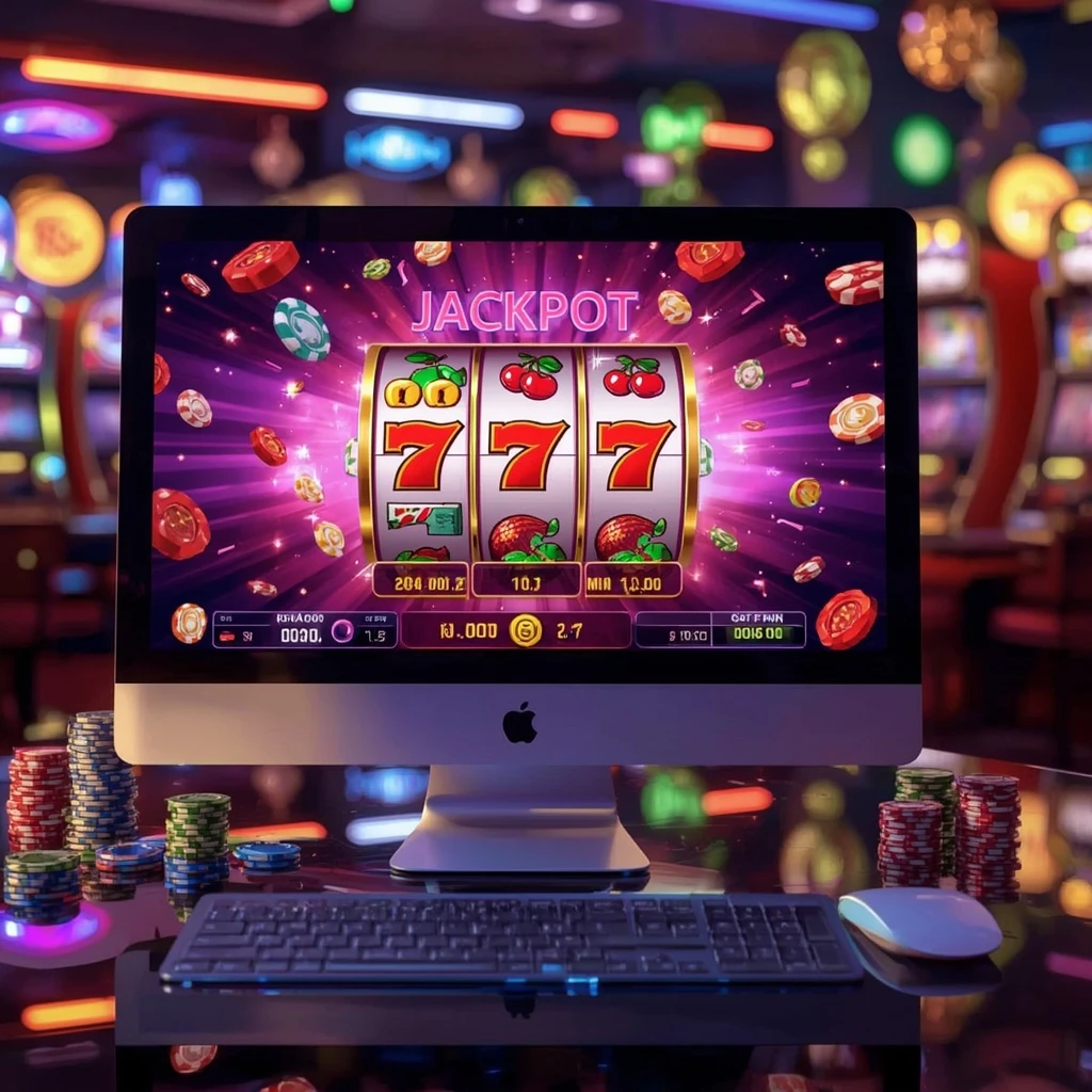 slots sur le moniteur ARCANEBET CASINO
