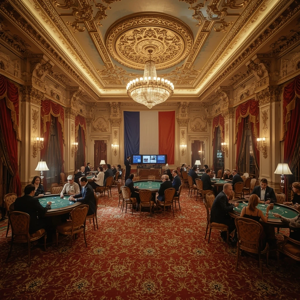 Le casino et le drapeau français Arcanebet Casino